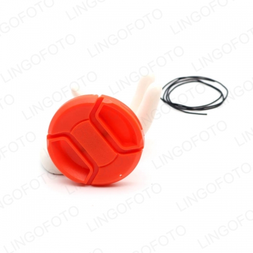 Colorful lens cap for 55mm,Orange Blue Yellow White