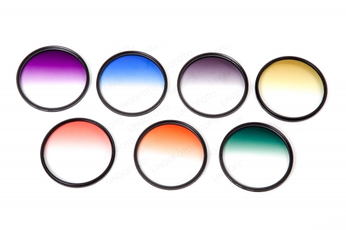 Graduated color filter