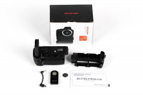 Vertical Battery Grip Holder for Nikon D5500 D5600 Camera Battery Handgrip Holder with IR Function Remote Control LC7718