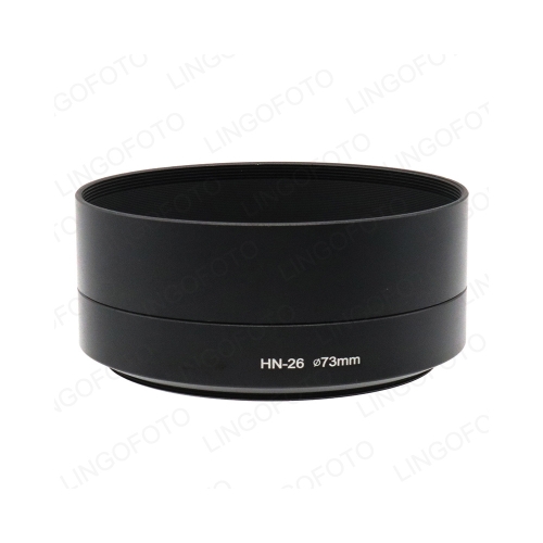 Metal Lens Hood Shape Replace for Nikon HN-26, 2 Parts Screw-In Metal Lens Hood for Nikon Original 62mm Polarizing Filter f=35mm & 70mm